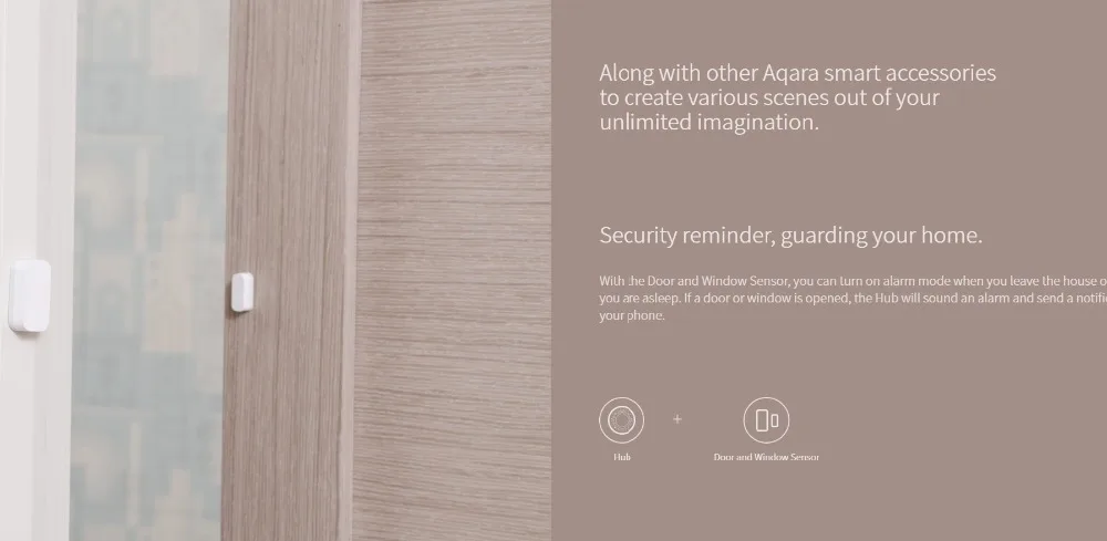Xiaomi Aqara датчик окна двери Zigbee умный дом Комплект умный пульт дистанционного управления Zigbee беспроводное соединение работает с Mijia Aqara концентратор