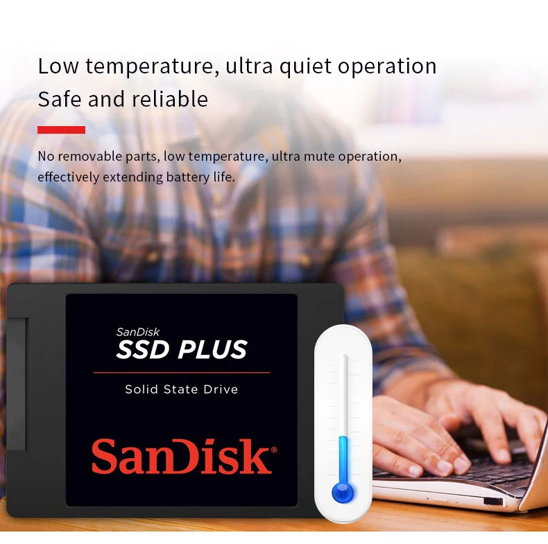Sandisk SSD PLUS 120 ГБ SATA 3 2,5 дюйма Внутренний твердотельный накопитель HDD жесткий диск HD SSD 1 ТБ ноутбук PC SSD 240 ГБ 480 ГБ