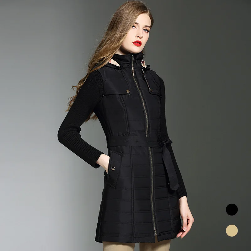 BURDULLY, новинка, осенняя и зимняя коллекция, Женская куртка, теплая, ветрозащитная, с капюшоном, стильная, весенняя, Женская куртка, пальто