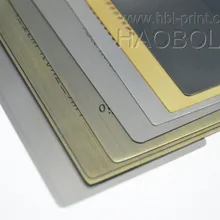 Серебро / / черный / роза-красный / бронзовая матового металла карты всех видов матового металла карты OEM металл карты