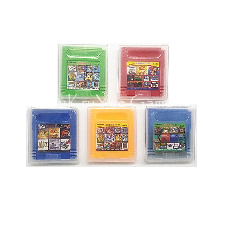 Super All in 1 Chinese Language Version Video Game Compilations Cartridge Console Card for 32 Bit Handheld Console
