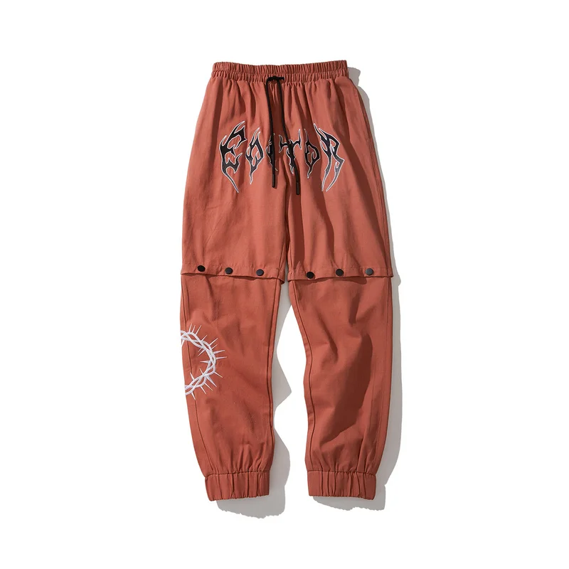 Для мужчин хип хоп повседневные штаны повседневное пот брюки для девочек Jogger Мода Сторона Полосатый мотобрюки Harajuku японский Азии стиль