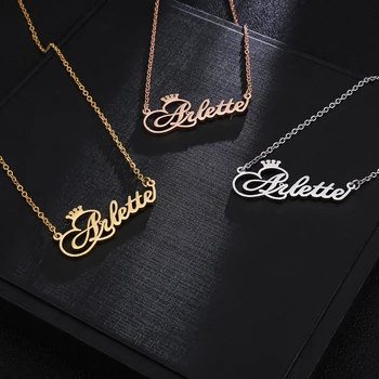 

Crown Necklace Gold Necklaces For Women Bridesmaid Gift