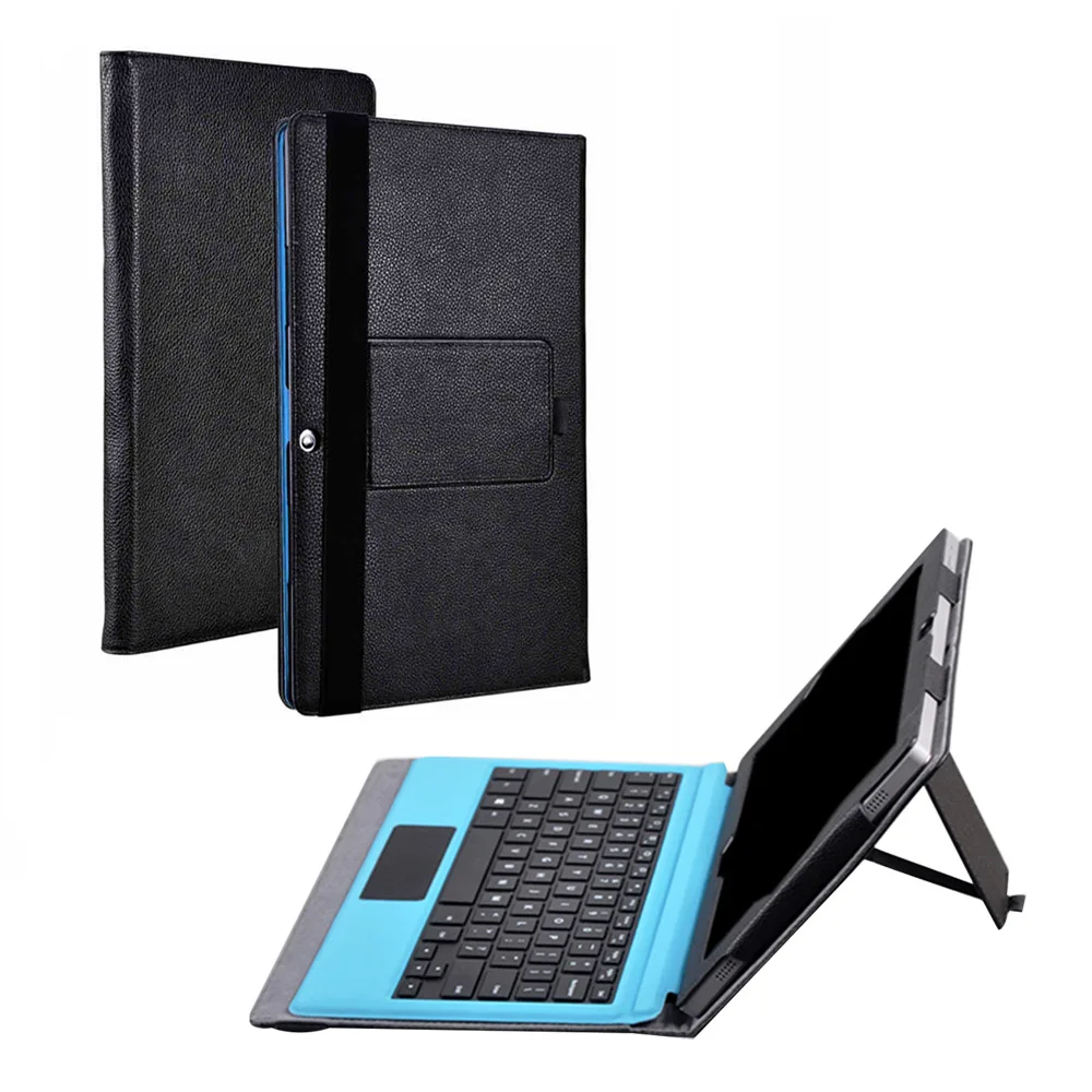 

For Teclast TBOOK 16 Power TBOOK 16S Case Litchi Grain PU Leather Cover Case for Teclast TBOOK 16S 11.6inch Tablet Case+Stylus