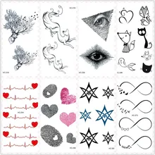 Compra Tatoo Heart Y Disfruta Del Envío Gratuito En Aliexpresscom
