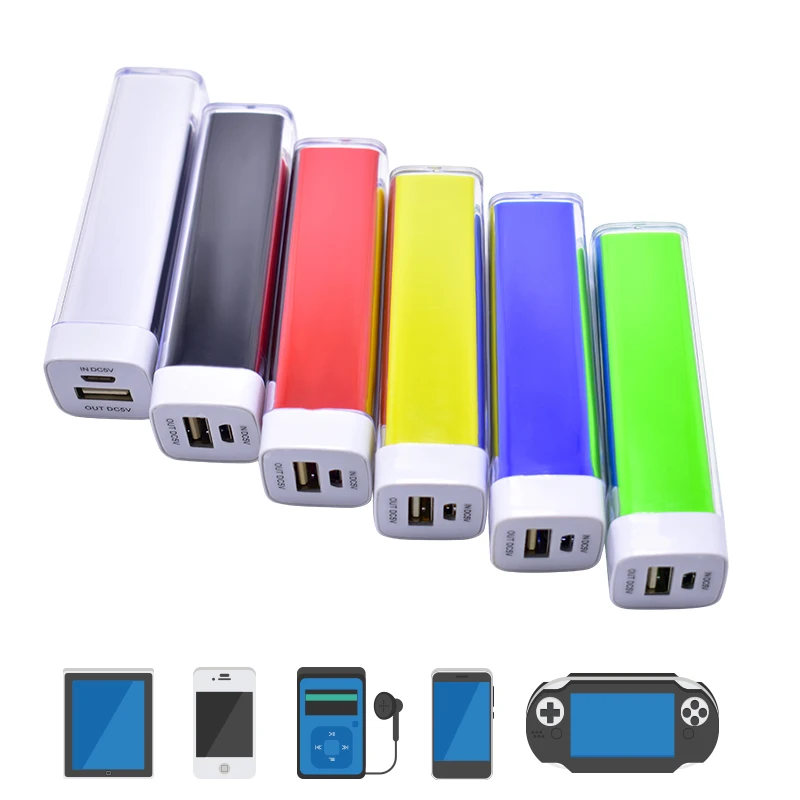 

Power Bank portable 3000mah powerbank Lipstick Shape Universal Portable Extra power bank Charging for iPhone Samsung for xiaomi