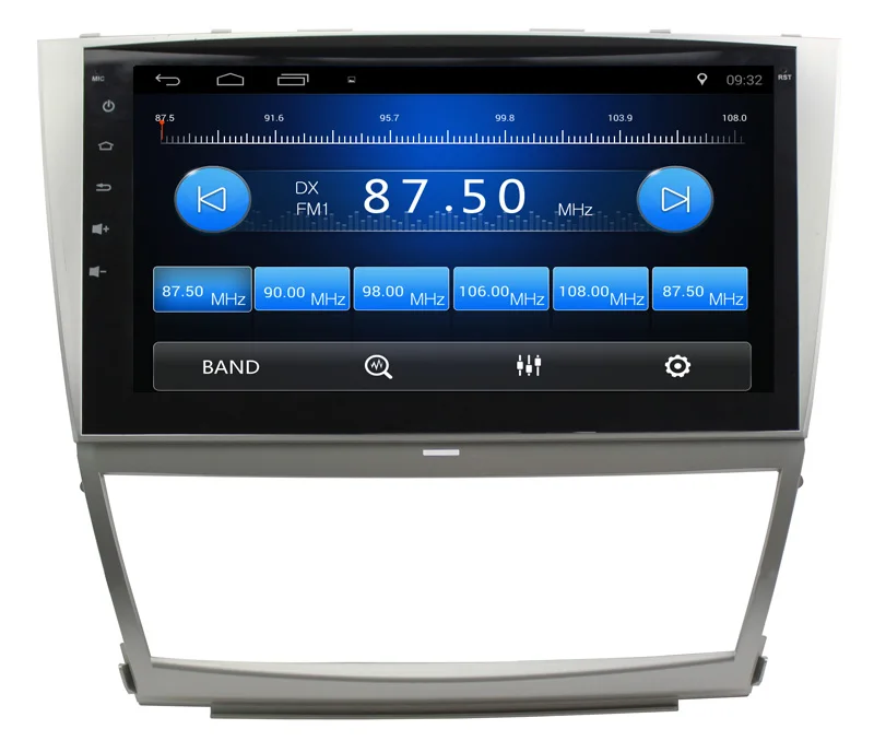 Perfect 10.1" 2+32G Android 7.0 Car Multimedia Player GPS For Toyota Camry 40 2006-2011 audio car radio stereo navigator bluetooth 2