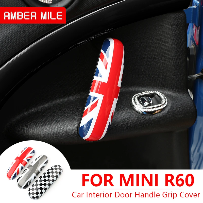 AMBERMILE 2 шт. ABS для Mini Cooper Countryman R60 аксессуары BMW накладки на ручки дверей салона
