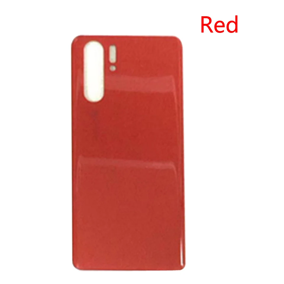 6,4" задняя крышка Bttery для huawei P30 Pro VOG-L09 VOG-L29 задняя крышка батарейный чехол 3D стеклянный корпус Защита шасси с наклейкой - Цвет: Red-No tool