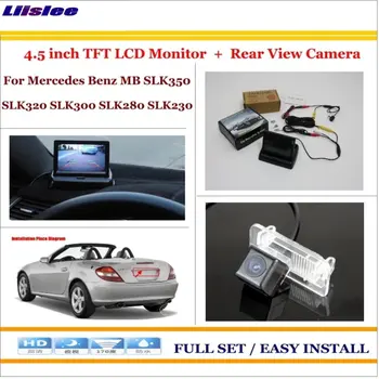 

For Mercedes Benz MB SLK350 SLK320 SLK300 SLK280 Car Reverse Rear Camera & 4.3"TFT LCD Monitor Screen Parking System
