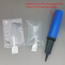 25x30 см Пластиковый Прозрачный ПЭ защитный насос надувной амортизирующий буферный упаковочный материал сумки для упаковки ударопрочный 1000 шт