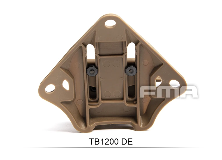 TB-FMA страйкбол Пейнтбол Открытый тактический Охота L4G19 шлем NVG крепление BK пластиковая версия TB1200