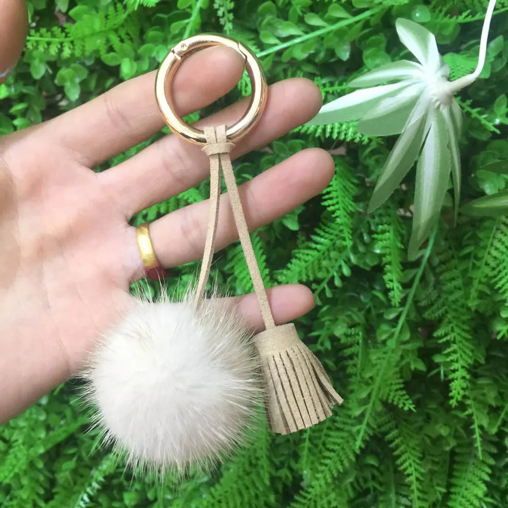 mink fur pompom tassle 3