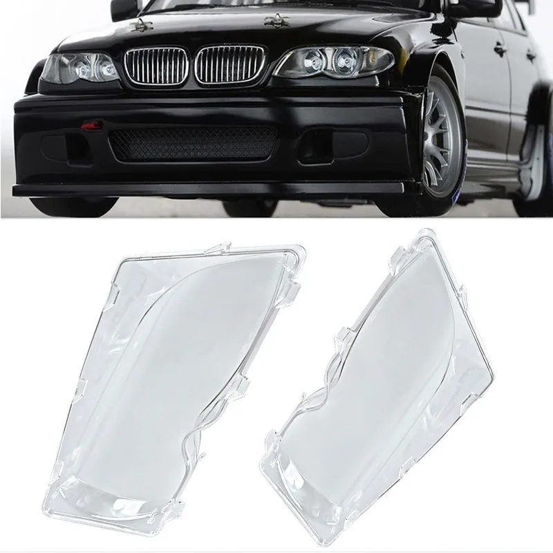 Левая/правая сторона фары автомобиля крышка объектива фары для BMW E46 320i/325i/325xi/330i/330xi 01-06