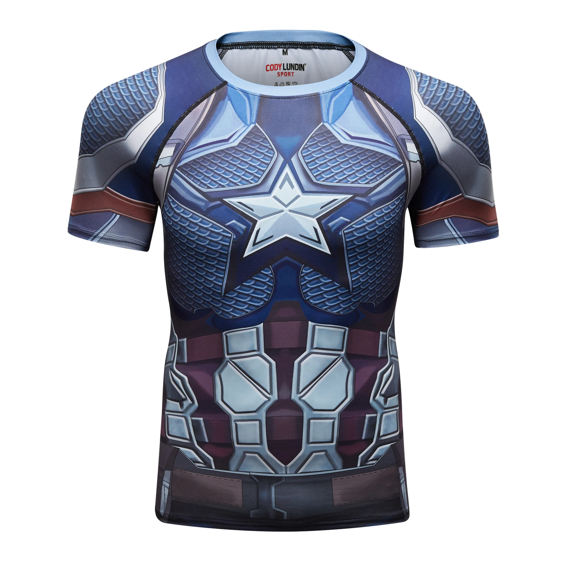 Мужская футболка с 3D принтом Thanos, компрессионная футболка для Эндшпиля, лето, костюм для косплея, железный Мужской Топ с длинным рукавом