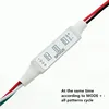 Mini 3keys LED Pixel Strip Controller WS2812B WS2811 WS2812 SK6812 UCS1903 Pixel LED Strip Light 3keys Micro-controller DC5V-24V ► Photo 2/5