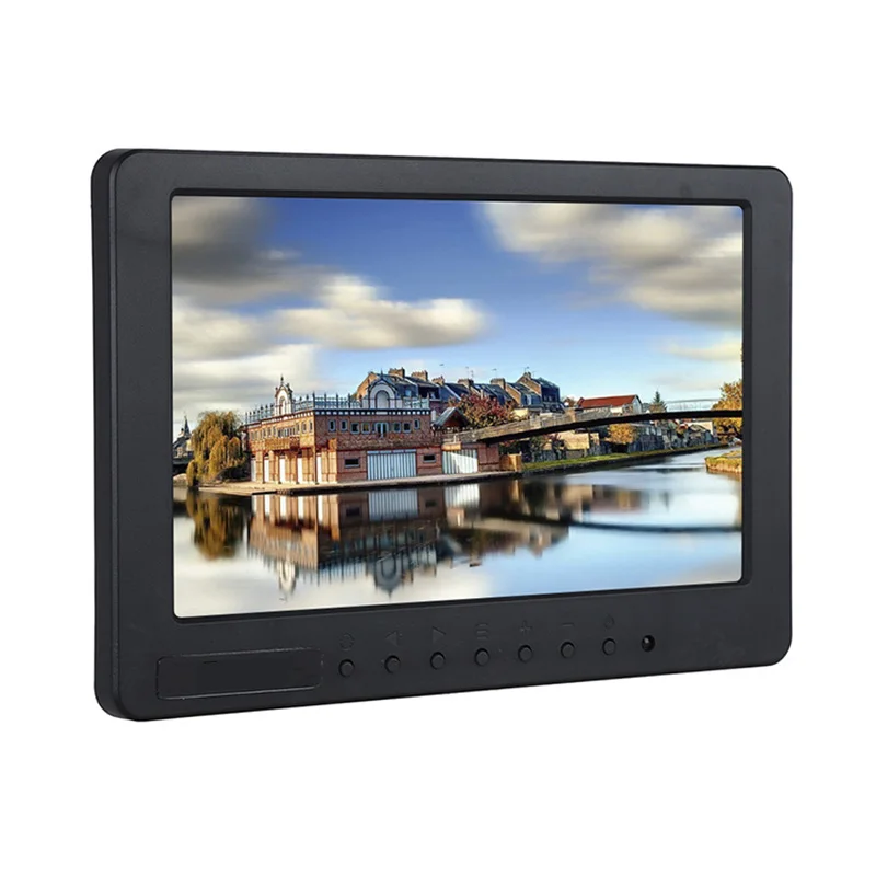 New Car Color LCD Display with Speaker Reversing Display BNC / AV Input 7inch Screen