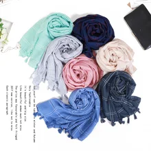 2018 New Winter Scarf For Women Tartan Scarf Women’S Plaid Blanket Scarf Basic Shawls Autumn Winter Warp