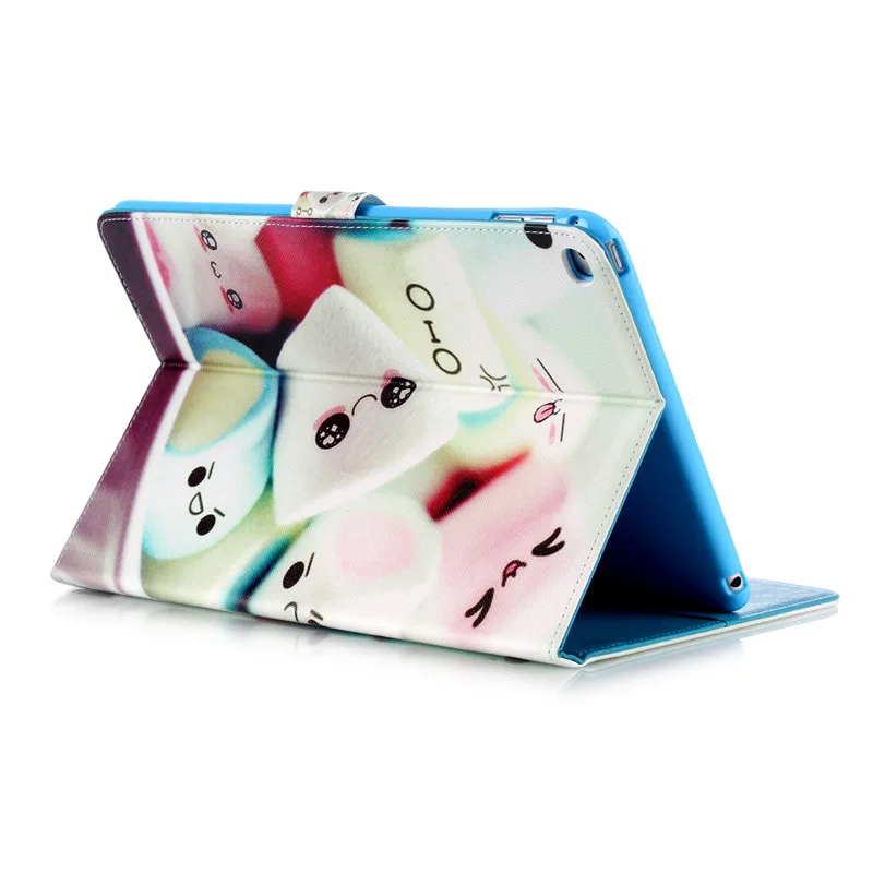 Case for iPad Air 2 PU Leather +Silicone Luxury Colorful Cute Tablet Stand Wallet Flip Cover Cases for iPad Air 2  iPad 6 9.7  (32)