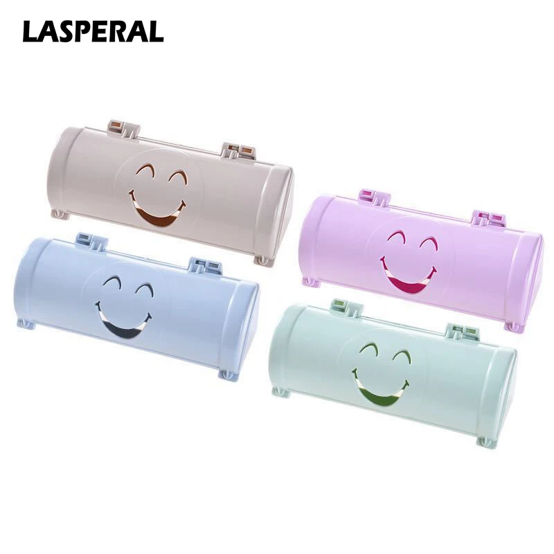 

Lasperal Simle Shape Garbage Bag Storage Box Wall Mounted Plastic Storage Organizer Storage Box for Kitchen Accessories
