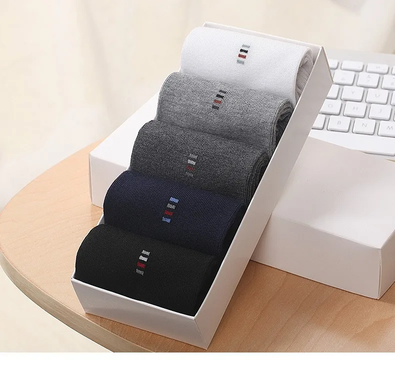 Men socks classic business brand calcetines hombre socks men high quality cotton casual socks 5pairs=1lot NO BOX cheap price S01