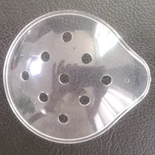 10 шт. 9 отверстий Натуральная медицинская хирургическая глазная повязка Монокуляр прозрачный глаз ударостойкие защитные очки пластиковые очки