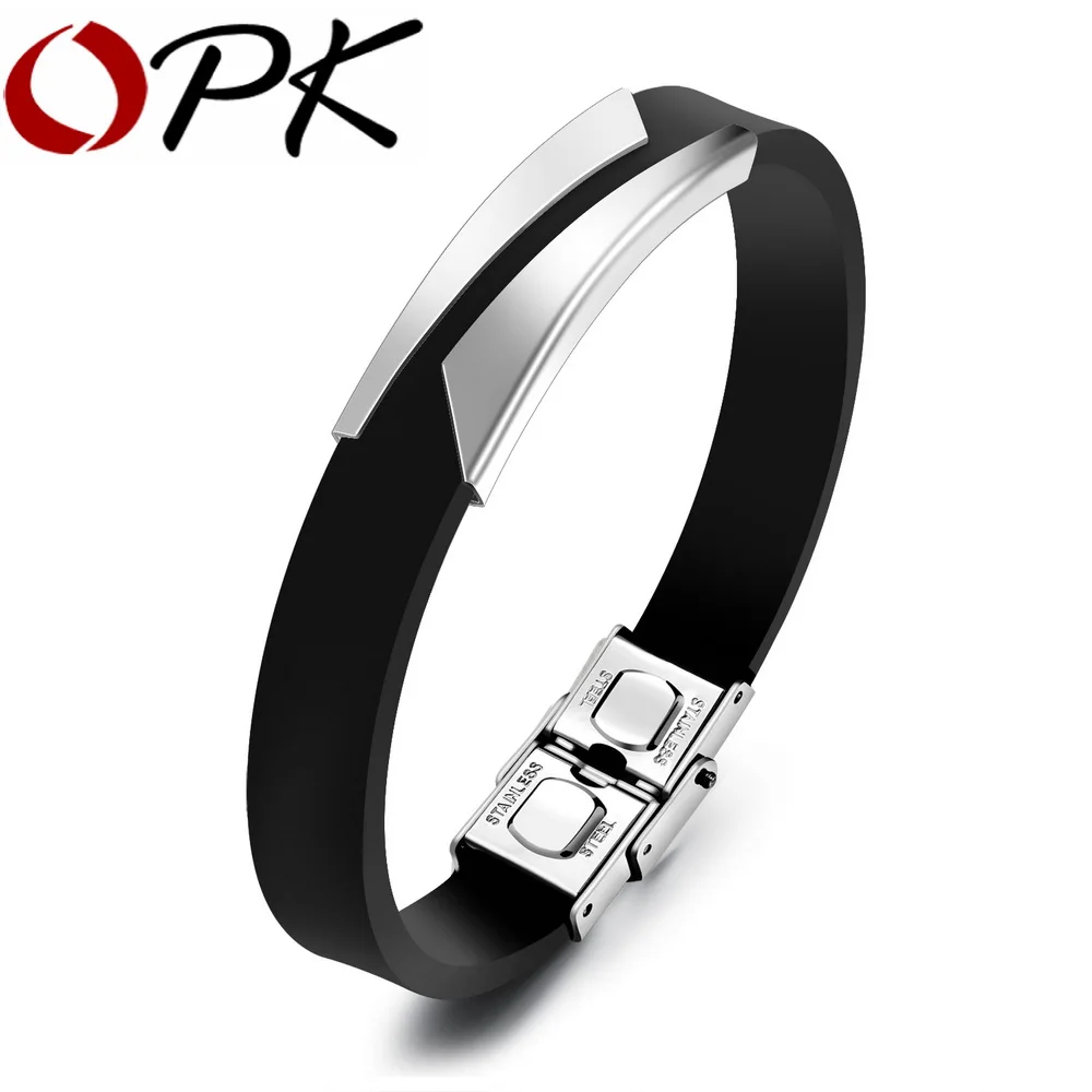 Buy OPK Cool Silicone Bracelets For Men Unique