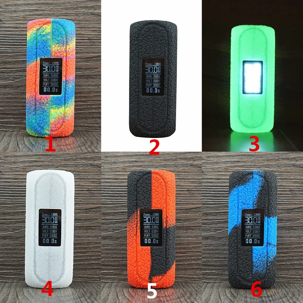 

Texture Case for OBS CUBE 80W Starter Kit 3000mAh Box Mod Protective Silicone Rubber Sleeve Cover Shield Wrap