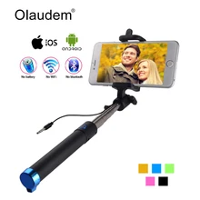 Мини-Проводной Выдвижная Ручной Selfie Палка Монопод Для iPhone 5 5C 5S 6 6 6 S 6 S Плюс Samsung Android Смартфон SS668