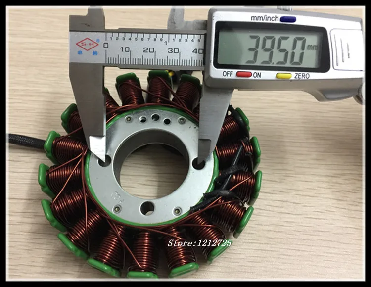 magneto For motorcycle stator coil CG200 CG250 CG300 moto 18 levels Magnetic motor stator coil