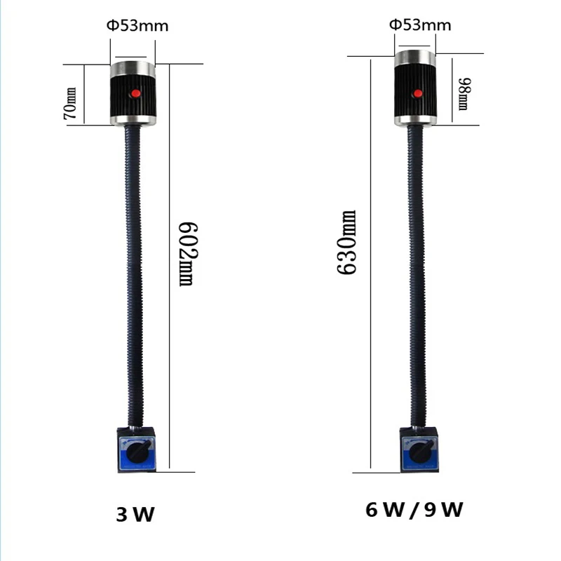 Kaufen Maschine Licht Led Maschine Werkzeug Licht 24V 220V 36V Magnetische Schraube Basis Super Helle Drehmaschine Arbeit beleuchtung Industrielle Tisch Lampe
