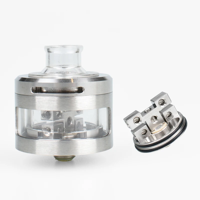 

Original UD Goblin Mini RTA tank 22mm 3ml Single/Dual Coil Deck bottom pendulum air ring Electronic Cigarette atomizers vs King