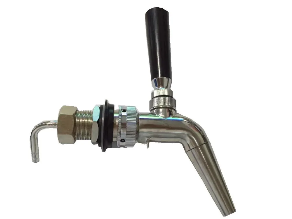 

Homebrew beer tap Stainless Steel Beer faucet Polished Chrome Draft tap with filter disk home brew bar accessories