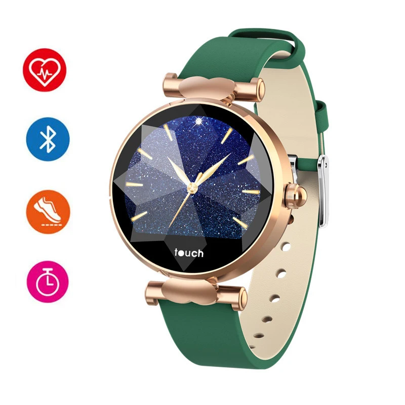 

Kencool Smart Watch Touch Screen Pedometer Heart Rate Monitor Activity Tracker Sport Fitness Tracker for Women Watch Band