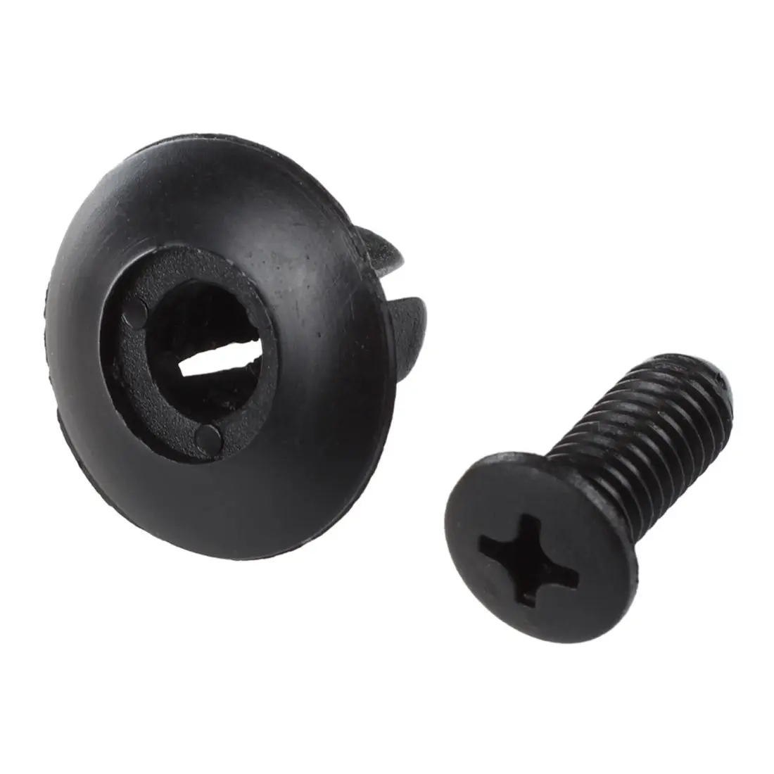 20 Pcs 8mm Hole Push in Expanding Screw Panel Clips Plastic Rivet
