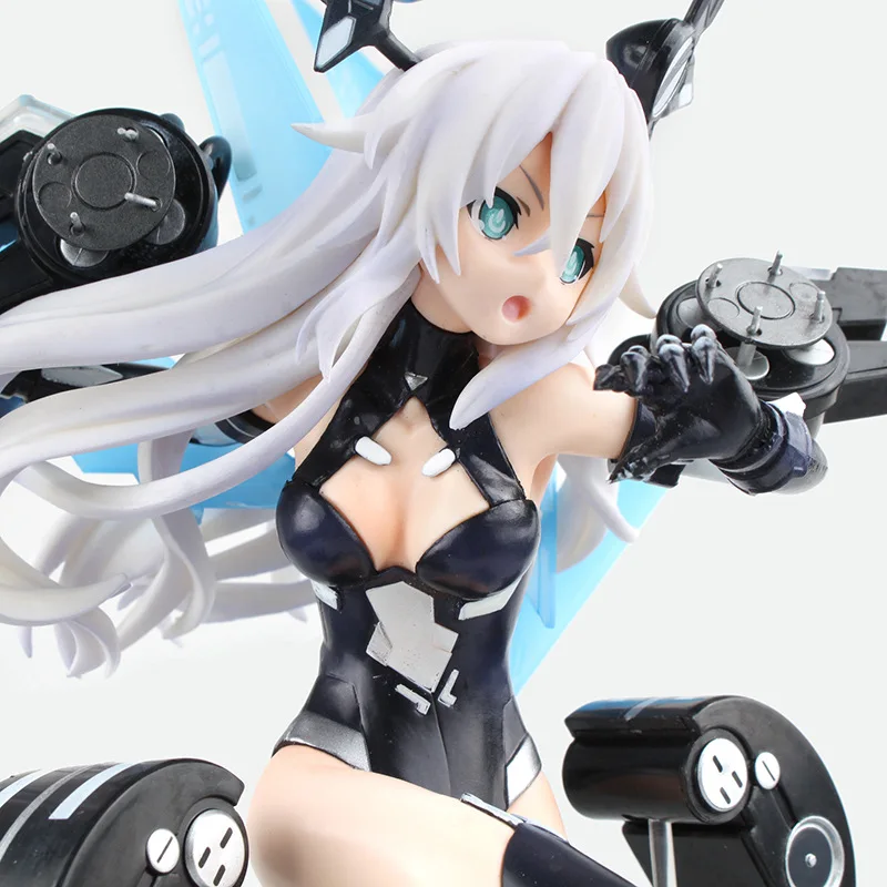 Japaness Hyperdimension Neptunia lassion Noire фигурки аниме черное сердце ПВХ Brinquedos коллекция игрушечные лошадки 24 см