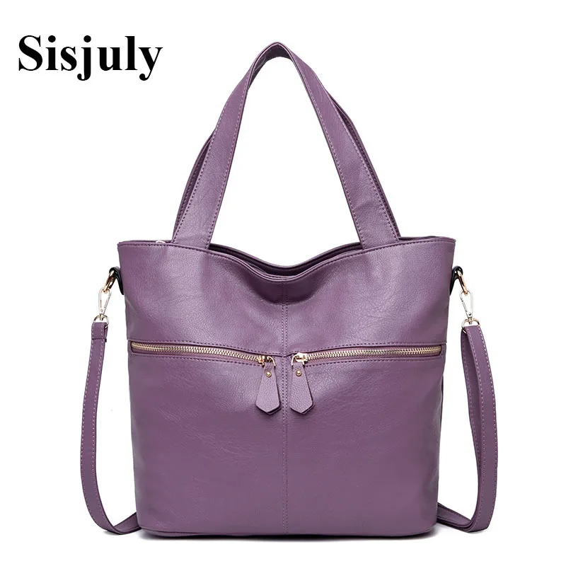 

Sisjuly Genuine Leather Handbag Women Bags Large Capacity Shoulder Bag Female Fashion Tote Bag Crossbody Bags for Women 2019 Sac