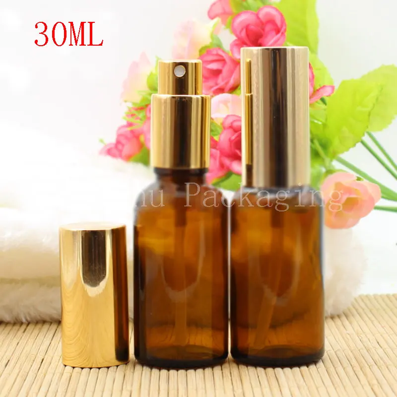 Download 30ML Brown Glass Spray Bottle, 30CC Perfume/Water/Toner ... Yellowimages Mockups