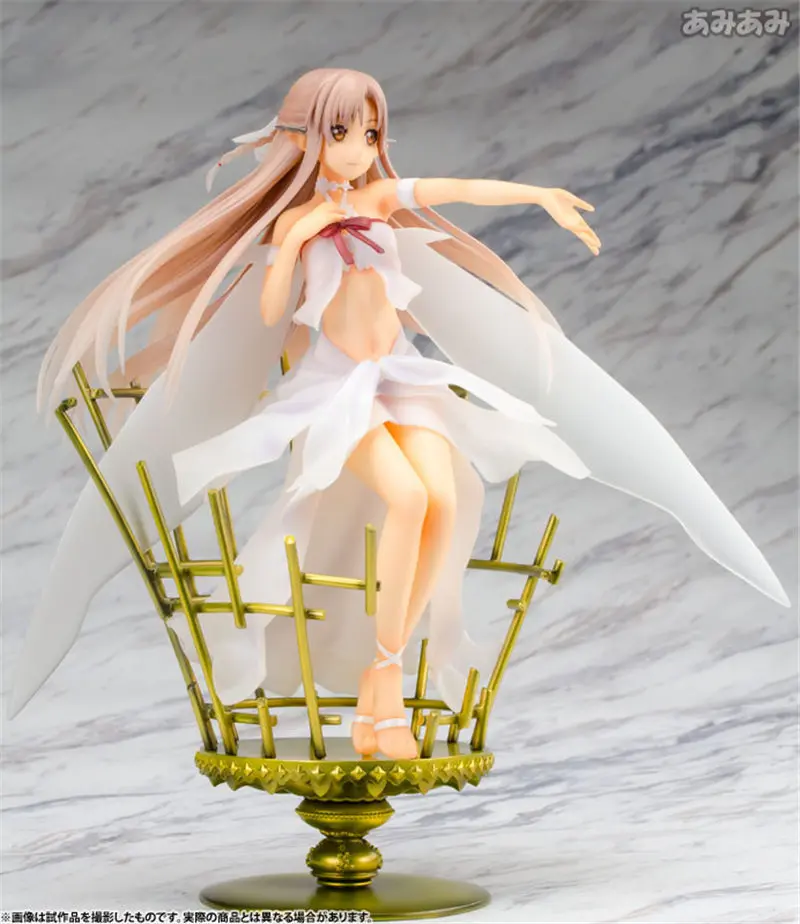 22CM SAO ALO UW YuukiChara-Ani Sword Art Online Asuna Figure Asuna Bikini Surfing Version Lifa PVC Anime Sexy Doll Model Toys