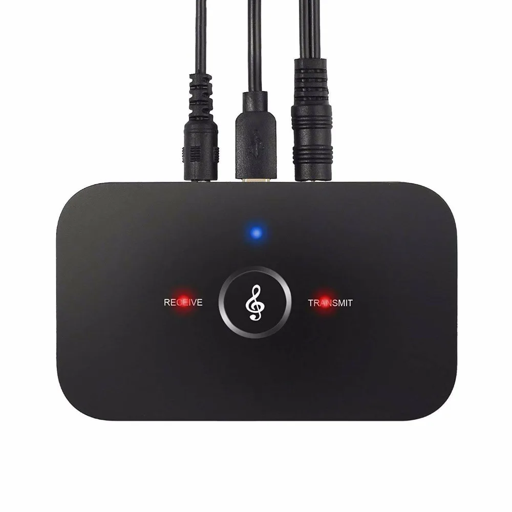B6 2 в 1 Bluetooth 4 передатчик приемник беспроводной A2DP аудио адаптер Aux 3 5 мм плеер для