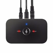 B6 2 in1 Bluetooth 4 1 Transmitter Receiver Wireless A2DP Audio Adapter Aux 3 5mm Audio