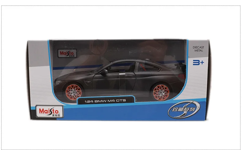 Maisto 1:24 имитация сплава супер игрушка модель автомобиля для BMW M4 GTS с рулевым колесом управление переднее колесо рулевое управление коллекция подарок