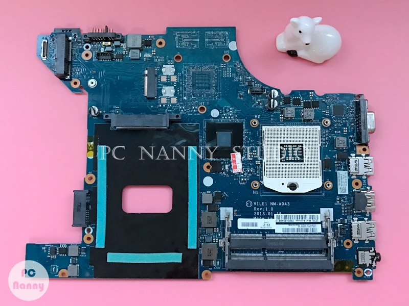 Материнская плата PCNANNY для ноутбука Lenovo ThinkPad Edge E431 Intel 989 04y1290 HM77 VILE1 NM-A043 |