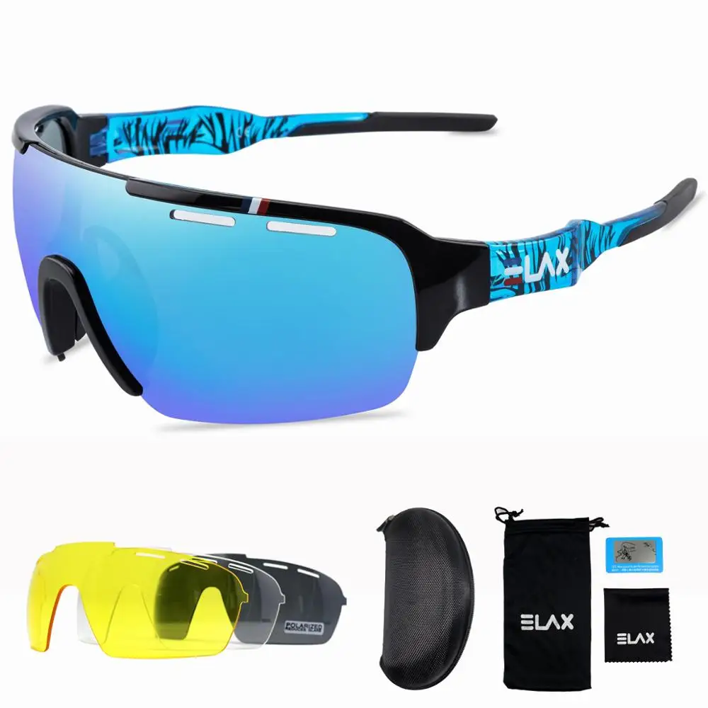 N поляризованные велосипедные очки для улицы спортивные велосипедные очки велосипедные солнцезащитные очки - Цвет: E4