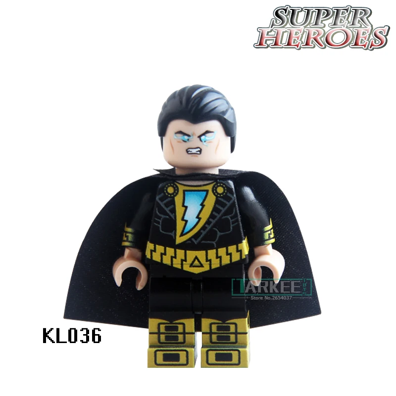 

Educational Blocks Figures KL036 Colle Black Adam Batman Super Heroes Star Wars Set Model Action Bricks Kids Toys Hobbies