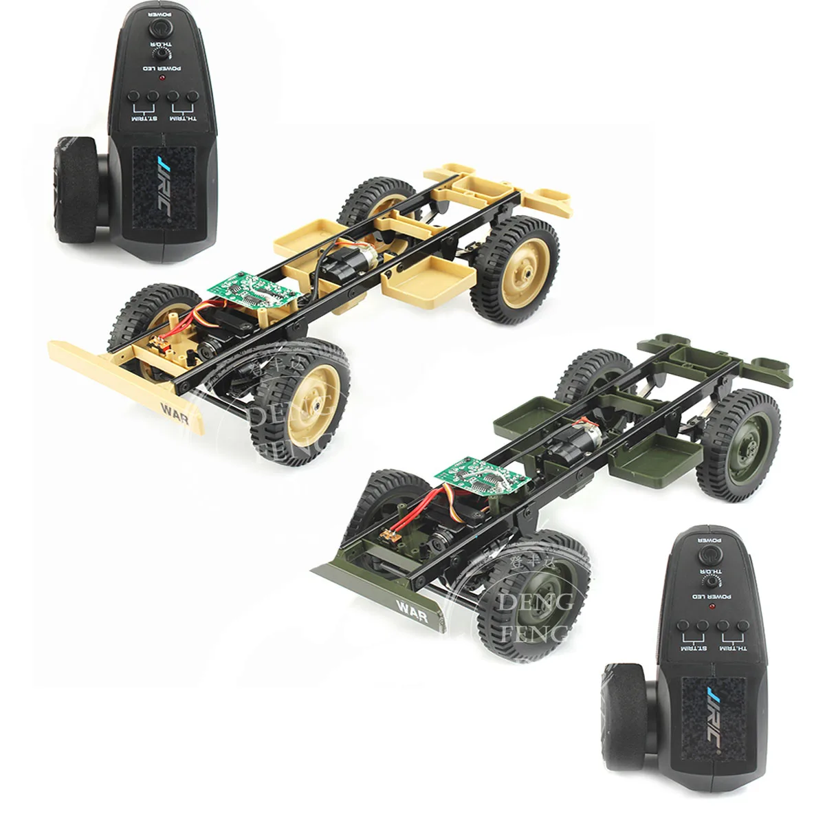 JJRC Q65 D844 1:10 2 4G RC автозапчасти рама автомобиля + приемник пульт дистанционного