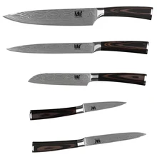New Cooking Tools Paring,Santoku,Utility,Chef,Slicing Color Wood Best Kitchen Knife 3.5″ 5″ 5″ 8″8″ Stainless Steel Knife Sets