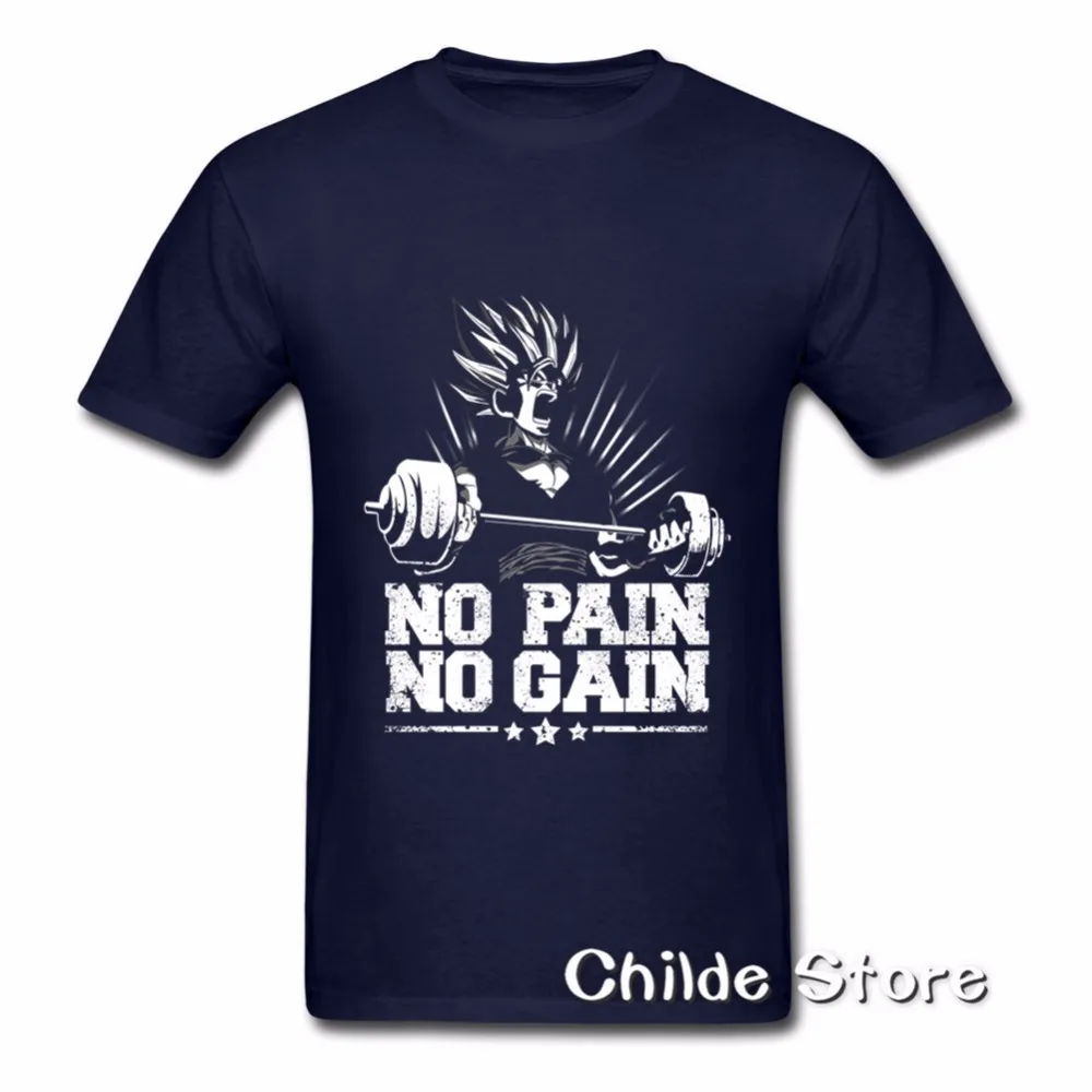 

NO PAIN GAIN trainieren Herren MMA Bodybuilding Fitness Studio T-Shirt Traininger no pain no gain saiyan Plus Size 3XL