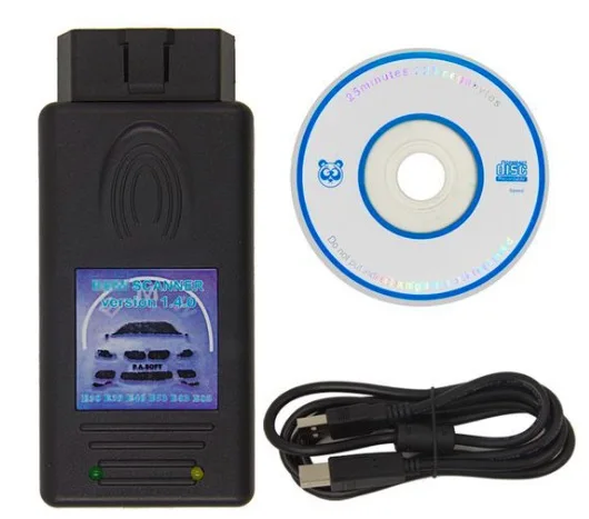 Новинка для B.MW Сканер 1.4.0 FTDI чип OBD OBDII USB диагностический интерфейс