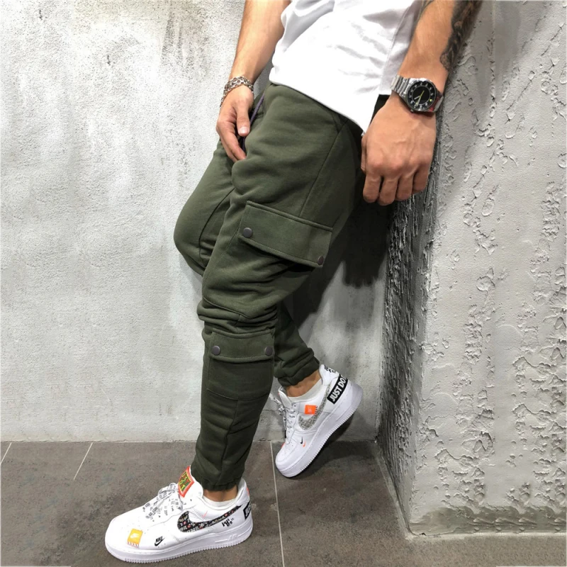 Mens Joggers Harem Male Sweatpants (5)